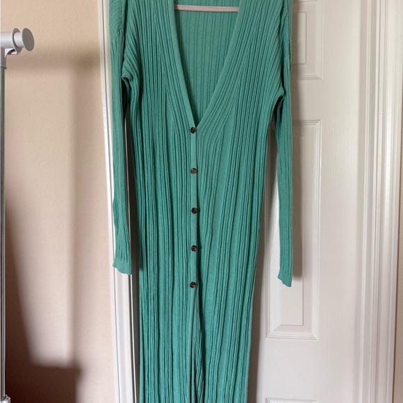 Free People Sweaters Free People Skinny Long Cardigan - Picture 2 of 6